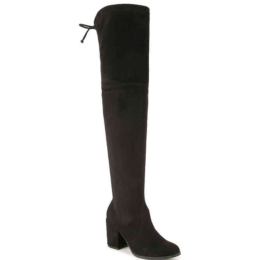 UNISA Dedrii Over the Knee Boot in Black